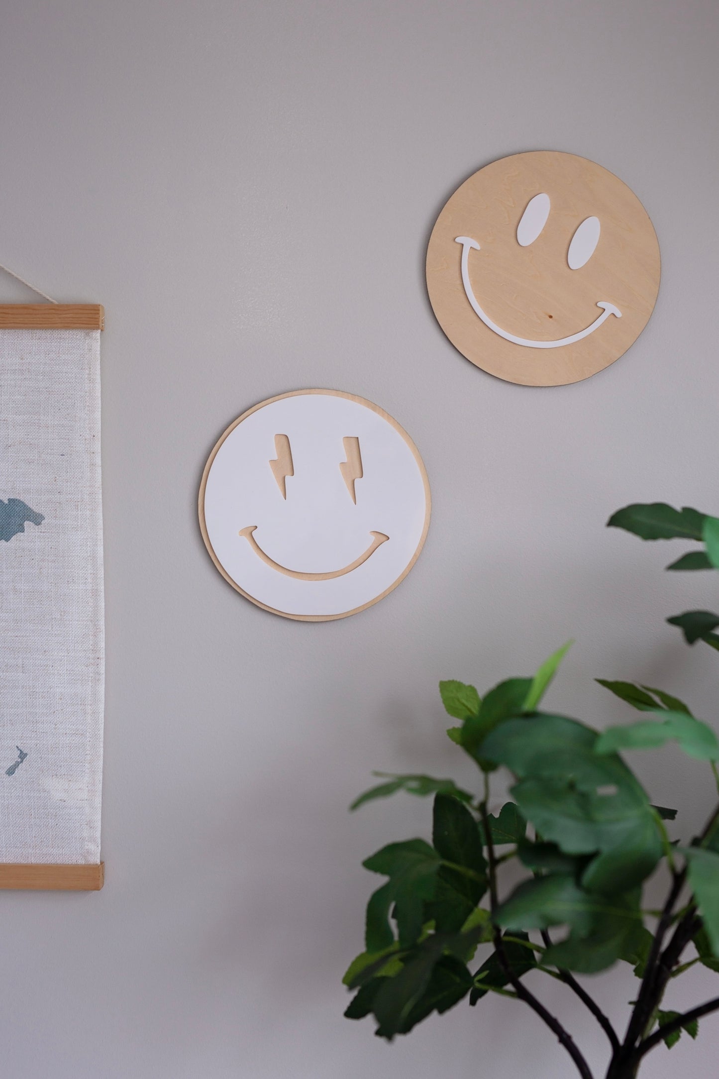 Smiley Face Sign Lightning Cool